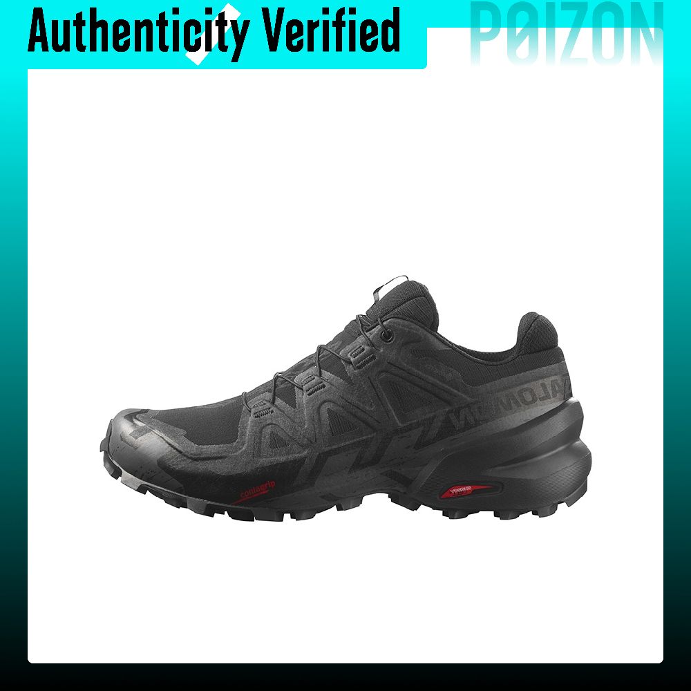 Salomon Shoes Speedcross 6 - サロモン スピードクロス 6 トレイルランニングシューズ メンズ ブラック