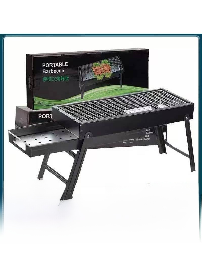 Camping Cooking Ovens - 厚みのある大型屋外BBQグリル キャンプスタイル炭火焼き調理ラック ポータブルピクニックバーベキューオーブン 家庭用