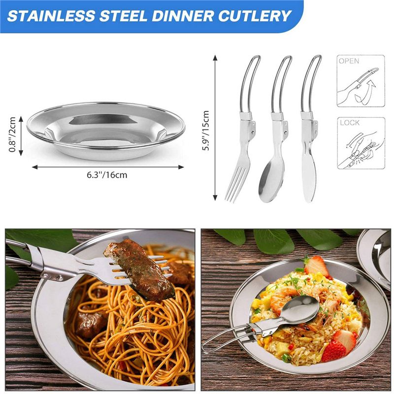 【購入者向け】キャンプ調理器具 ポータブル鍋 フライパン カ - Camping Cooking Pan のレビューと価格