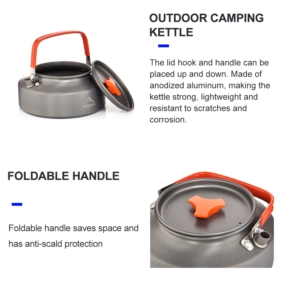 Widesea 1.1L 2L1.5L キャンプウォーターケ - Camping Cooking Gear のレビューと価格