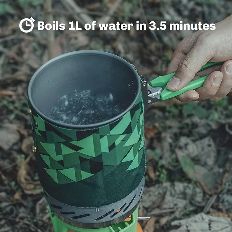 バックパッキングキャンプストーブシステム屋外プロパンアルミキ - Camping Cooking Jetboil のレビューと価格
