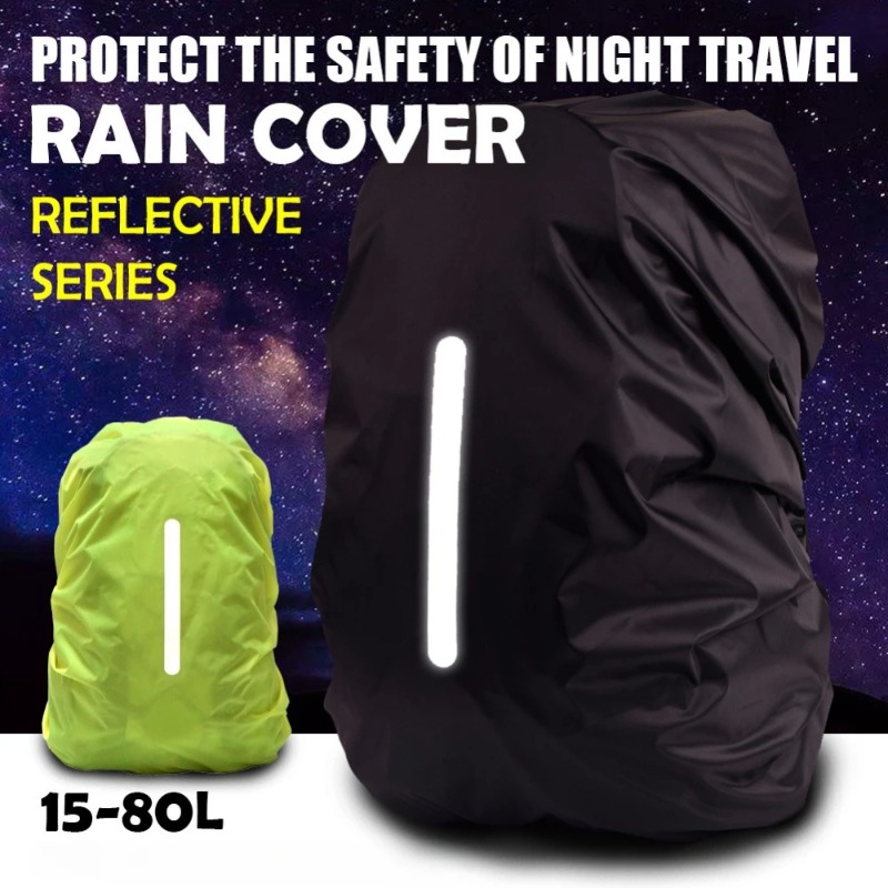 反射防水バックパックレインカバーアウトドアスポーツナイトサイ - Camping Cooking Cover のレビューと価格