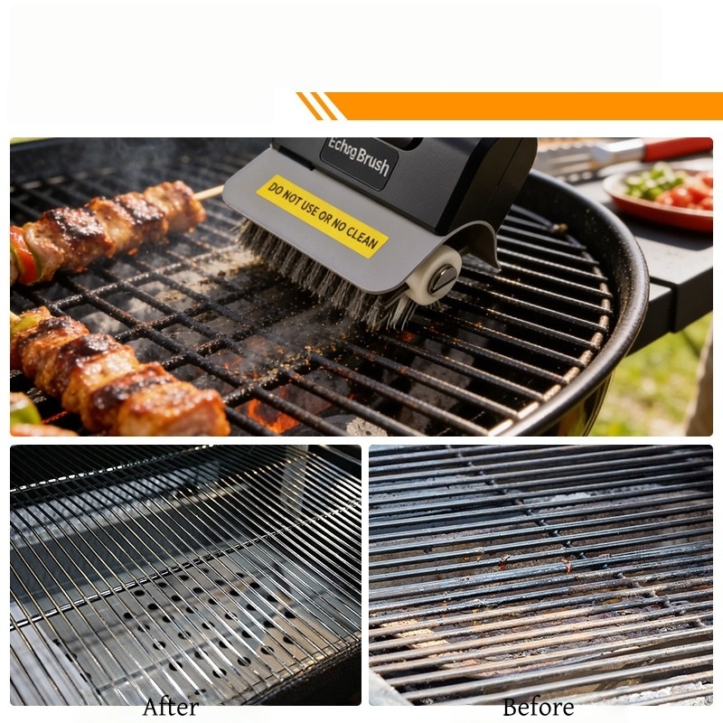 JUSTINLAU 電気グリルブラシ 汚れ除去ブラシ 充電式 - Camping Cooking Device のレビューと価格
