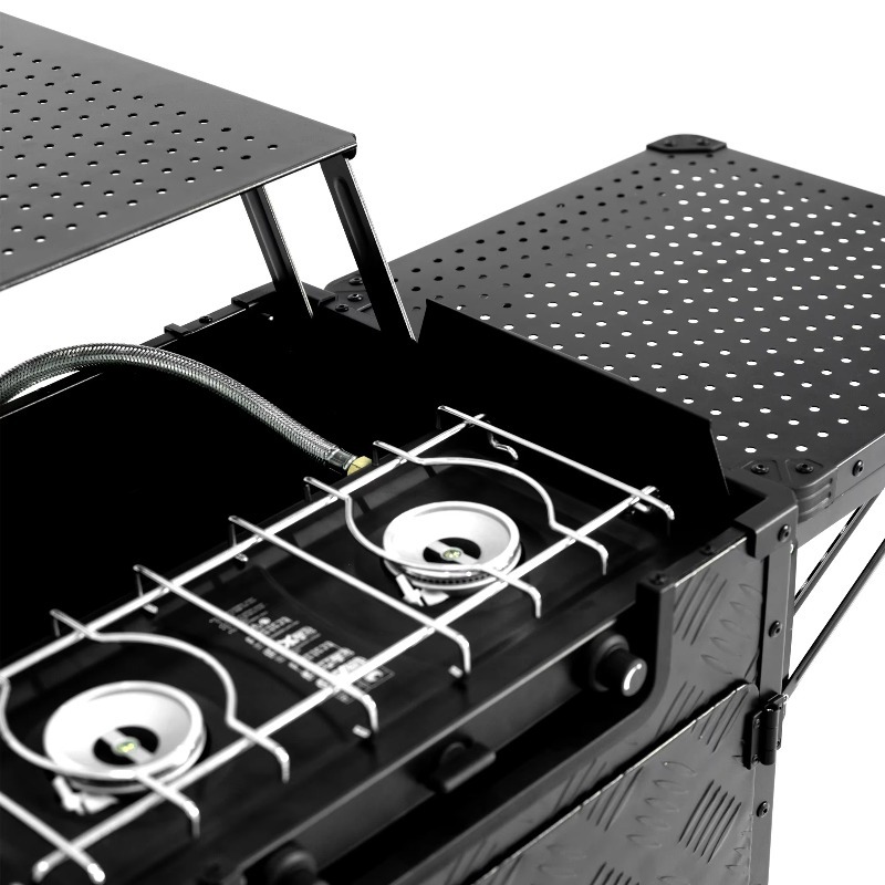 人気沸騰中のランドキャンプキッチンシステム折りたたみ式アウト - Camping Cooking Table Foldable のレビューと価格