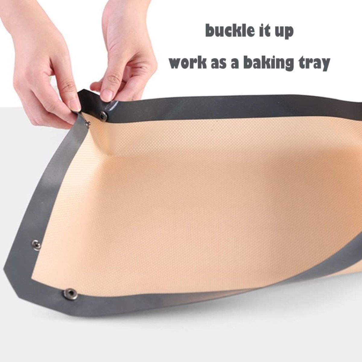 シリコン製ベーキングマット、バックル付き、漏れ防止、ノンステ - Camping Cooking Mat のレビューと価格
