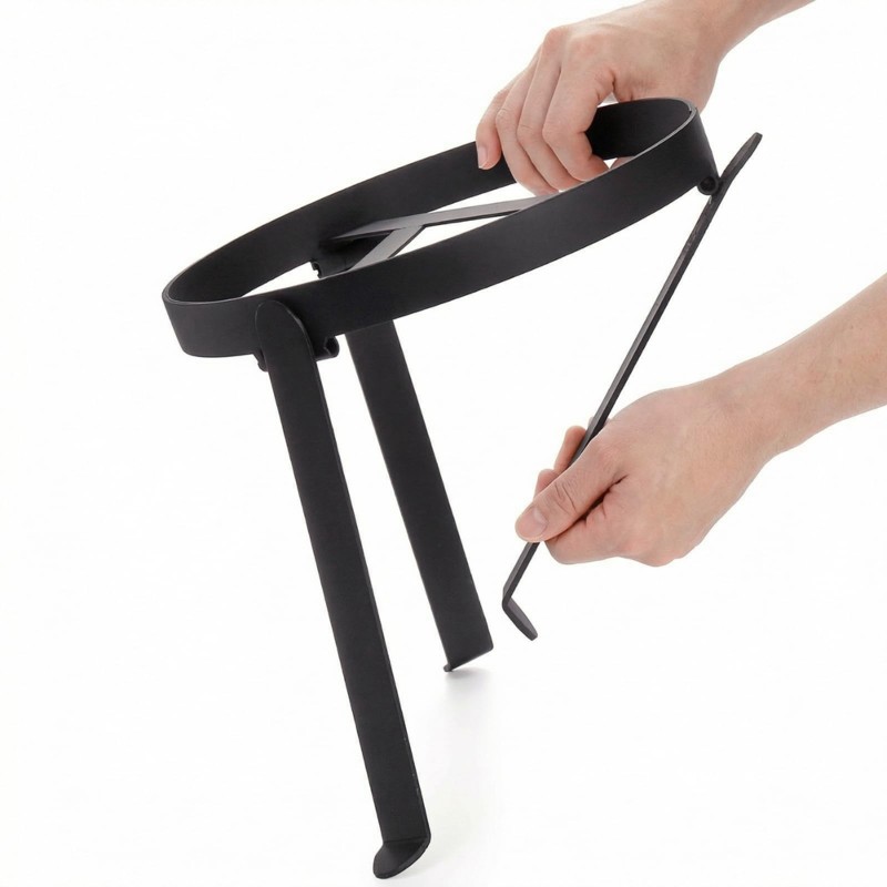 FSTE-三脚スタンド 鋳鉄製ダッチオーブン用、キャンプ用三 - Camping Cooking Ovens のレビューと価格