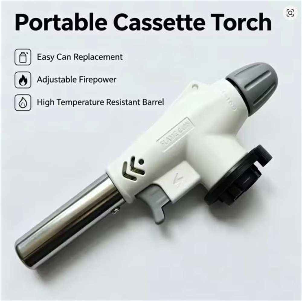 トーチクッキング自動点火ブタンガス溶接バーナー溶接ガスバーナ - Camping Cooking Flame のレビューと価格