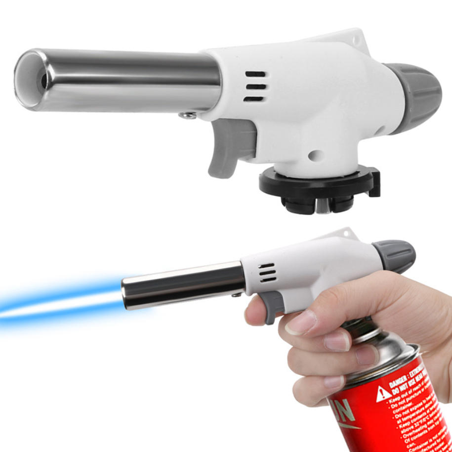 トーチクッキング自動点火ブタンガス溶接バーナー溶接ガスバーナ - Camping Cooking Flame のレビューと価格