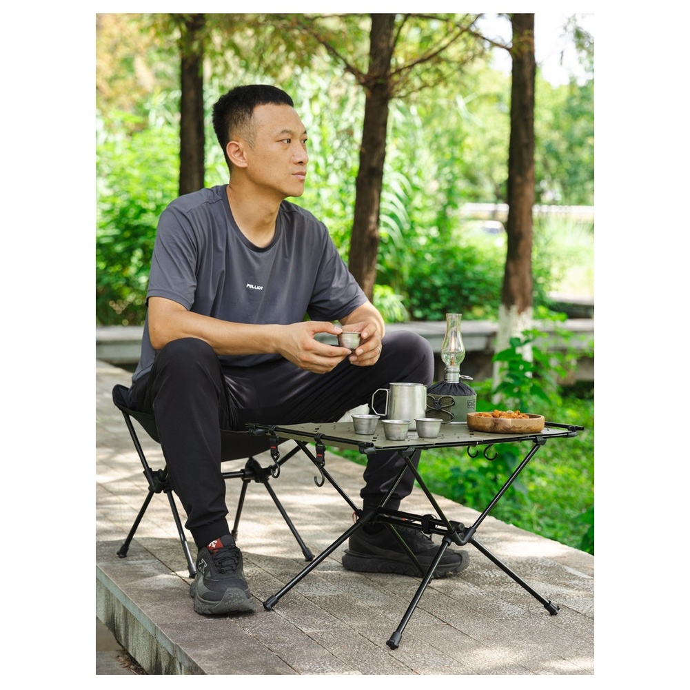 /304/ステンレス/製、携帯用ティーセット。フィルター付き - Camping Cooking Set For 4 のレビューと価格