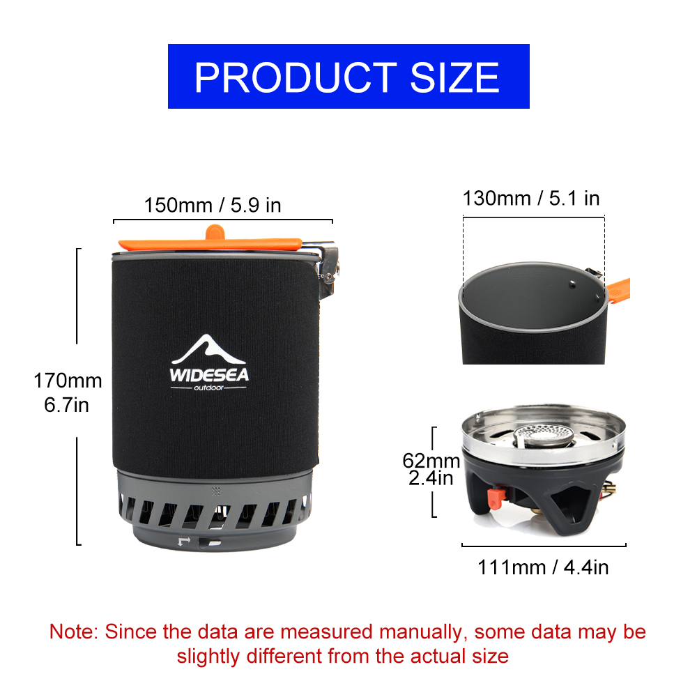 広範囲の海でのキャンプ用調理システム、熱交換器付き屋外ガスバ - Camping Cooking Device のレビューと価格