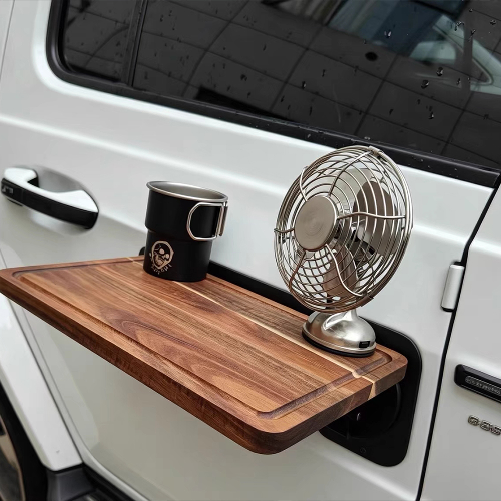 クイックセットアップ 車載用折りたたみ式木製テーブル 丈夫な - Camping Cooking Table Foldable のレビューと価格
