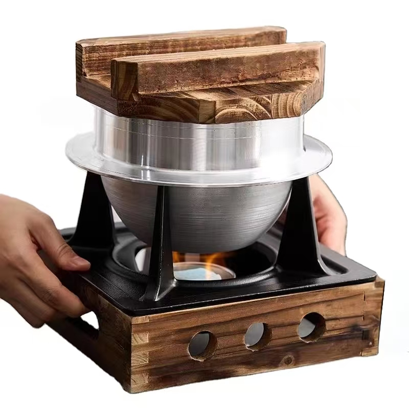 和風ウーロンポットアルコールストーブ炊飯鍋キャンプアウトドア - Camping Cooking Alcohol のレビューと価格