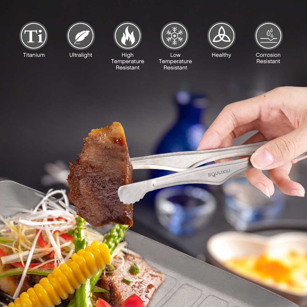 耐久性のあるチタン製キャンプグリルパン軽量ノンスティック表面 - Camping Cooking Pan のレビューと価格