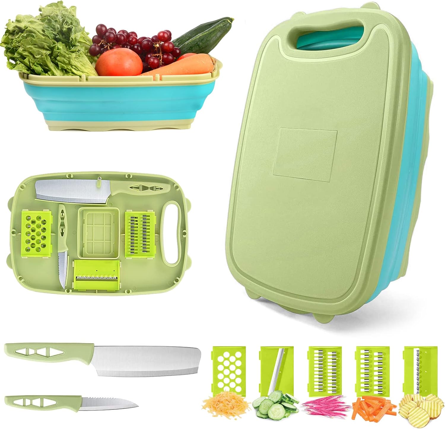 キャンプ用カッティングボード、折りたたみ式まな板（水切り付き - Camp Cutting Board のレビューと価格
