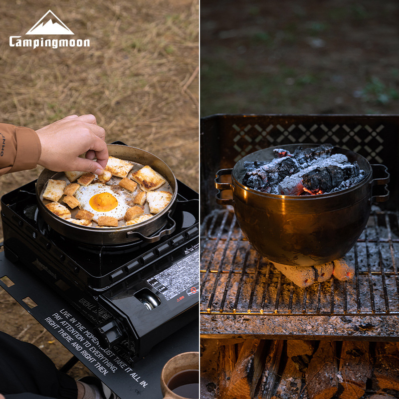 多目的キャンプポット - 304高耐久ステンレス鋼ダッチオー - Camping Cooking Ovens のレビューと価格