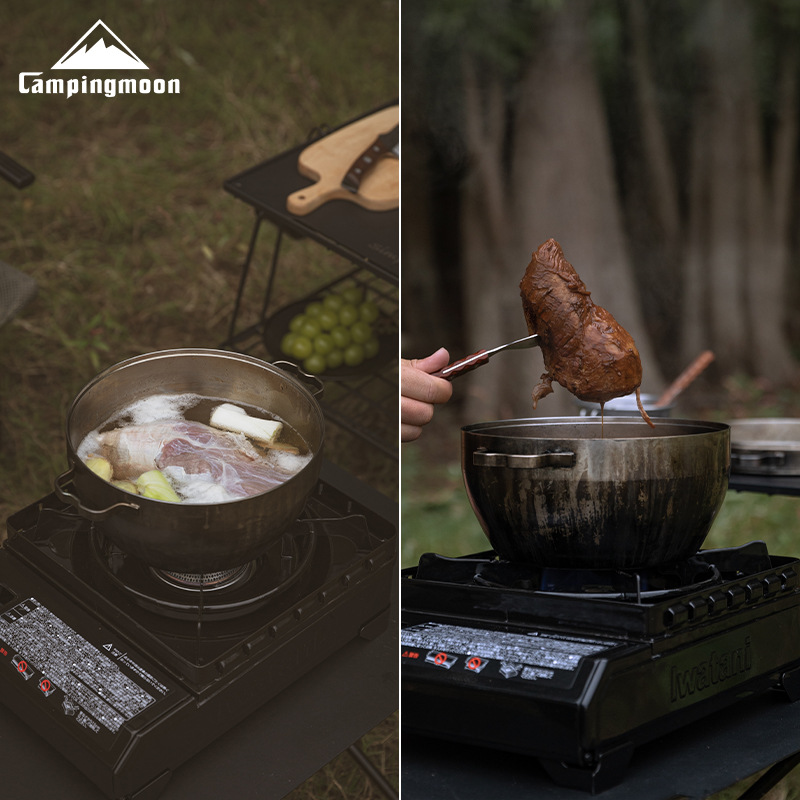 多目的キャンプポット - 304高耐久ステンレス鋼ダッチオー - Camping Cooking Ovens のレビューと価格