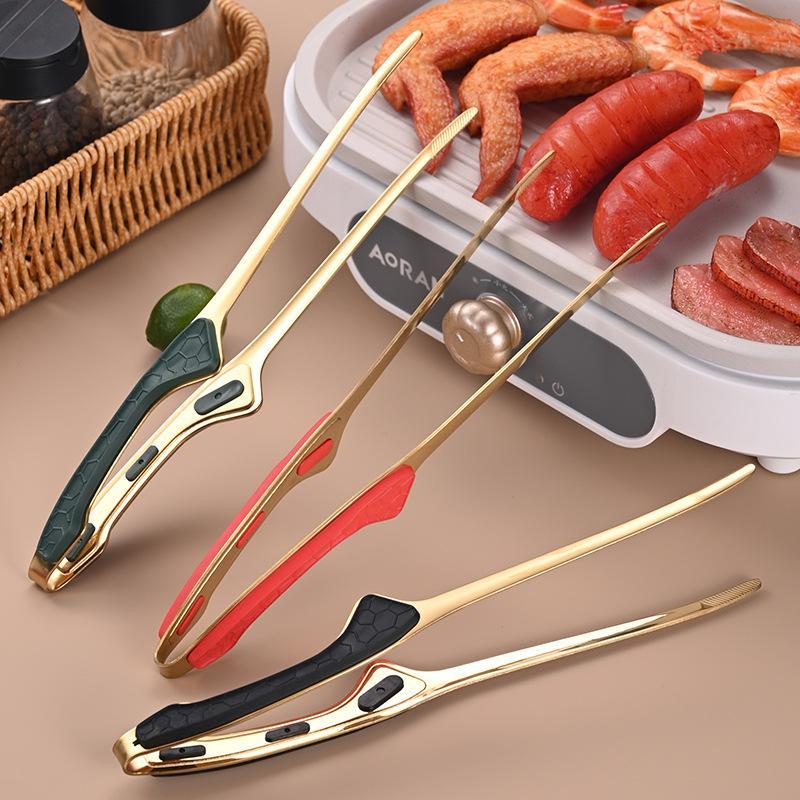 ステンレス製BBQトング、滑り止め、お手入れ簡単、再利用可能 - Camping Cooking Ovens のレビューと価格
