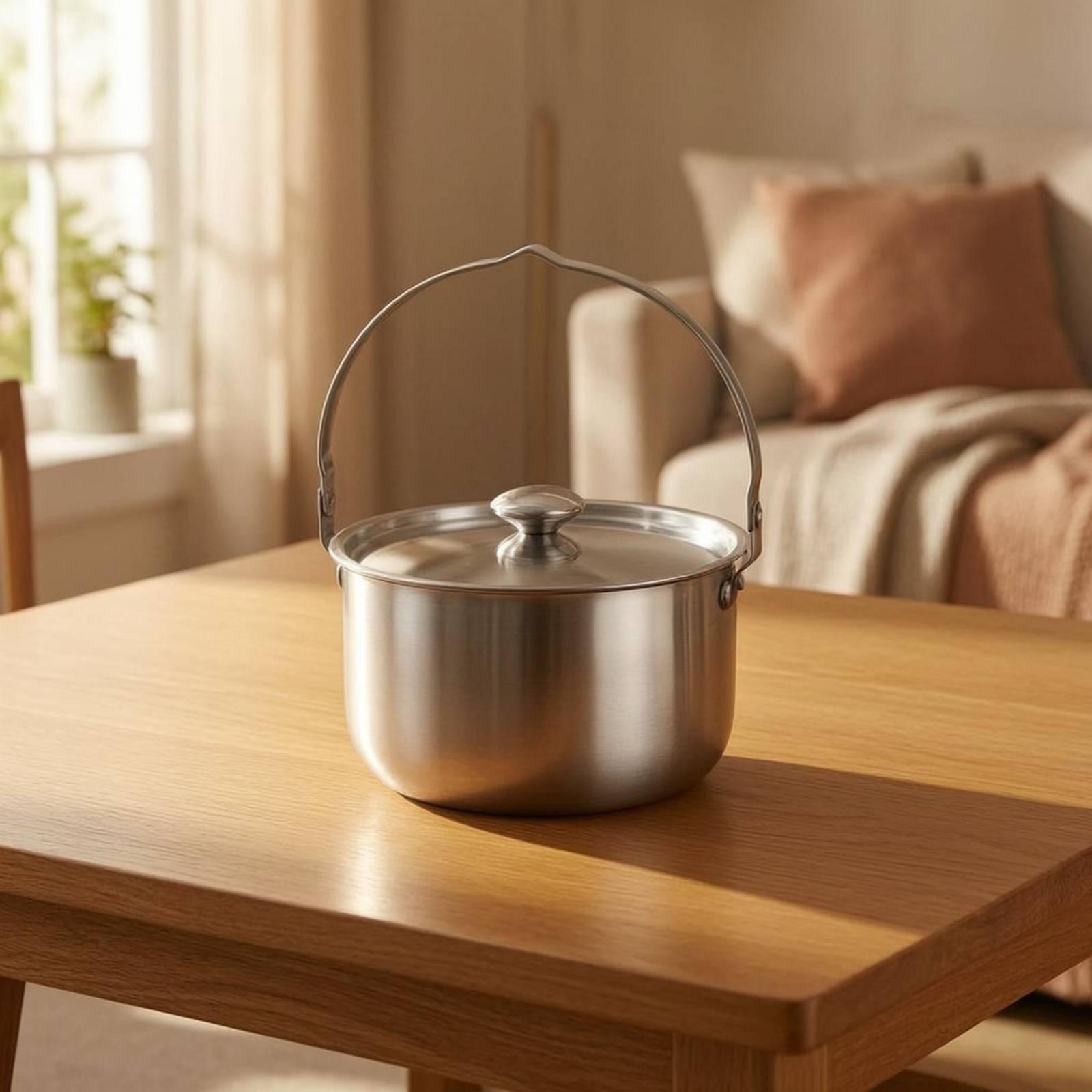 4点セットの屋外用折りたたみ調理器具セット。304ステンレス - Camping Cooking Set For 4 のレビューと価格