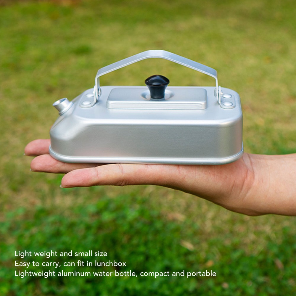 300ML キャンプ用沸騰水ポット 軽量アルミ製キャンプ用テ - Camping Cooking Gear のレビューと価格