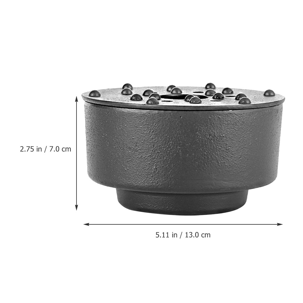 断熱ベース付きの鉄製ケトル、鋳鉄製の茶器用ストーブ、アルコー - Camping Cooking Alcohol のレビューと価格