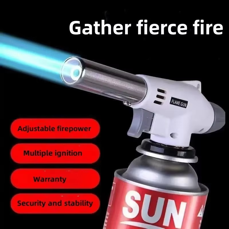 屋外用ブタンバーナー、キャンプ、バーベキュー、ベーキング、金 - Camping Cooking Flame のレビューと価格