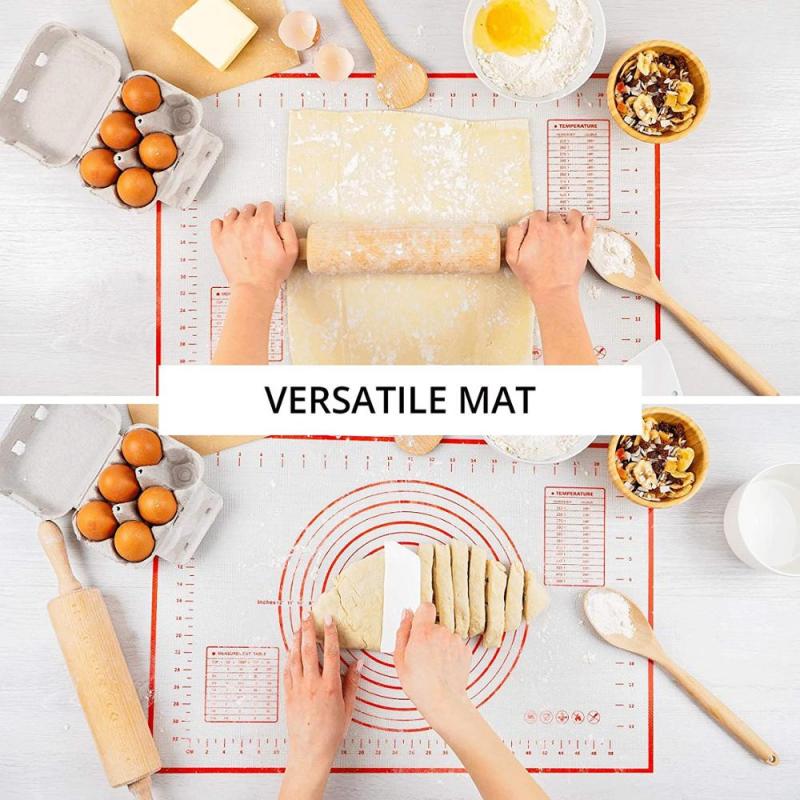 80/70/60cmシリコンベーキングマット,ベーキング,ペ - Camping Cooking Mat のレビューと価格
