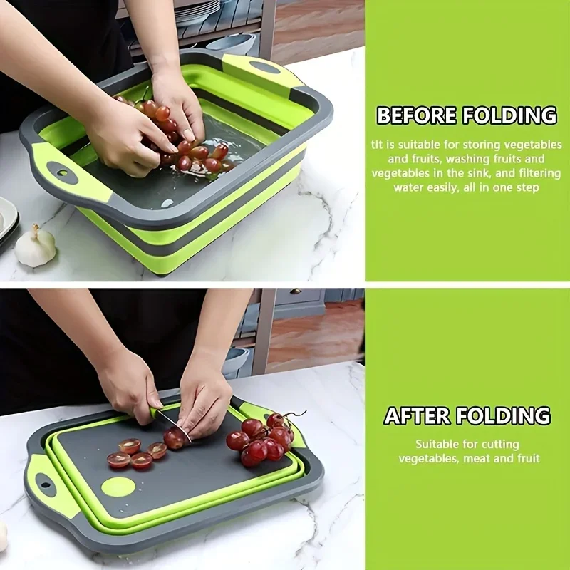 ポータブル折りたたみ式水盤、内蔵シンクとまな板収納機能付き、 - Camp Cutting Board のレビューと価格