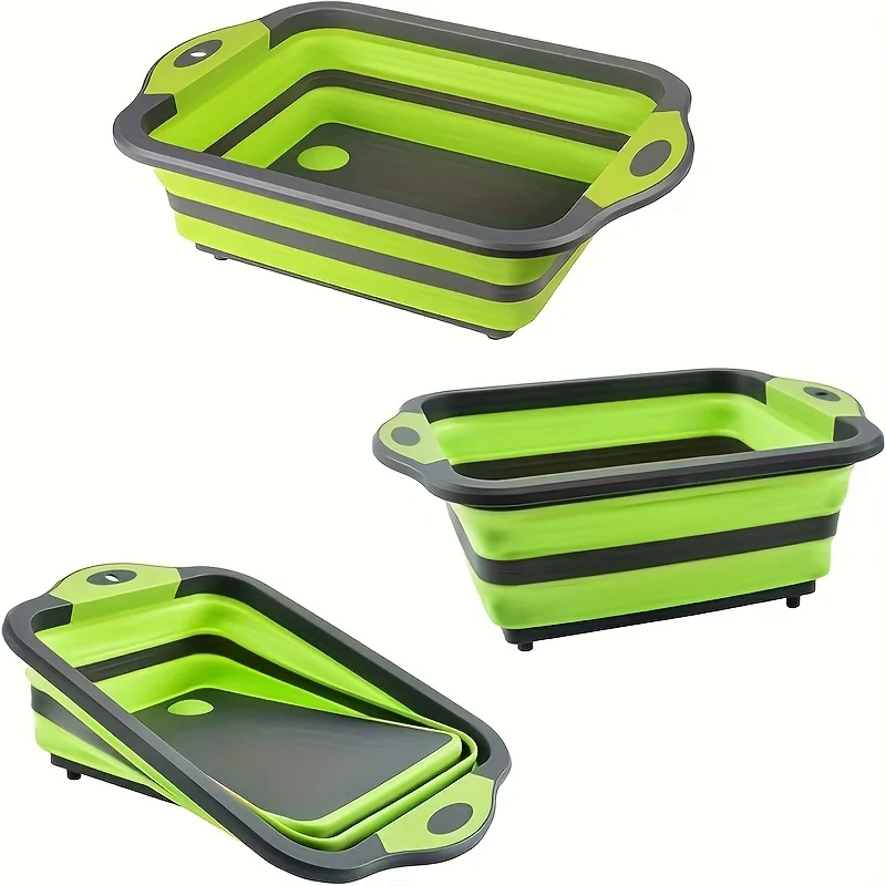 ポータブル折りたたみ式水盤、内蔵シンクとまな板収納機能付き、 - Camp Cutting Board のレビューと価格