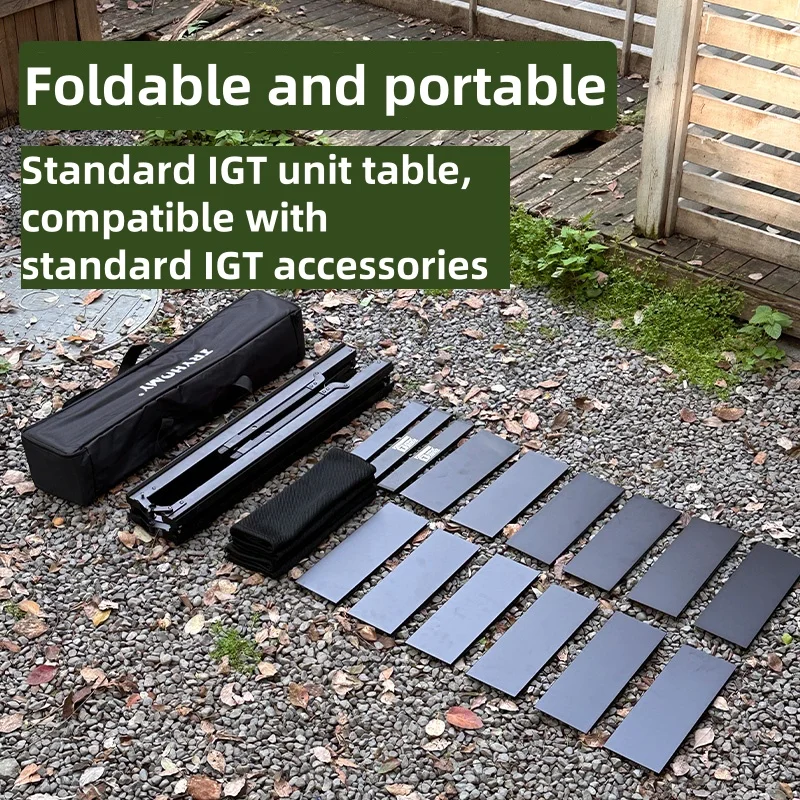 Tryhomy キャンプ IGT テーブル IGT 6 ユニ - Camping Cooking Table Foldable のレビューと価格