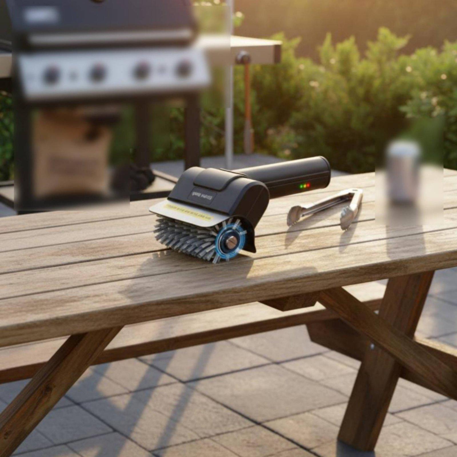 電気グリルブラシ USB充電式グリルクリーニングブラシ バー - Camping Cooking Device のレビューと価格
