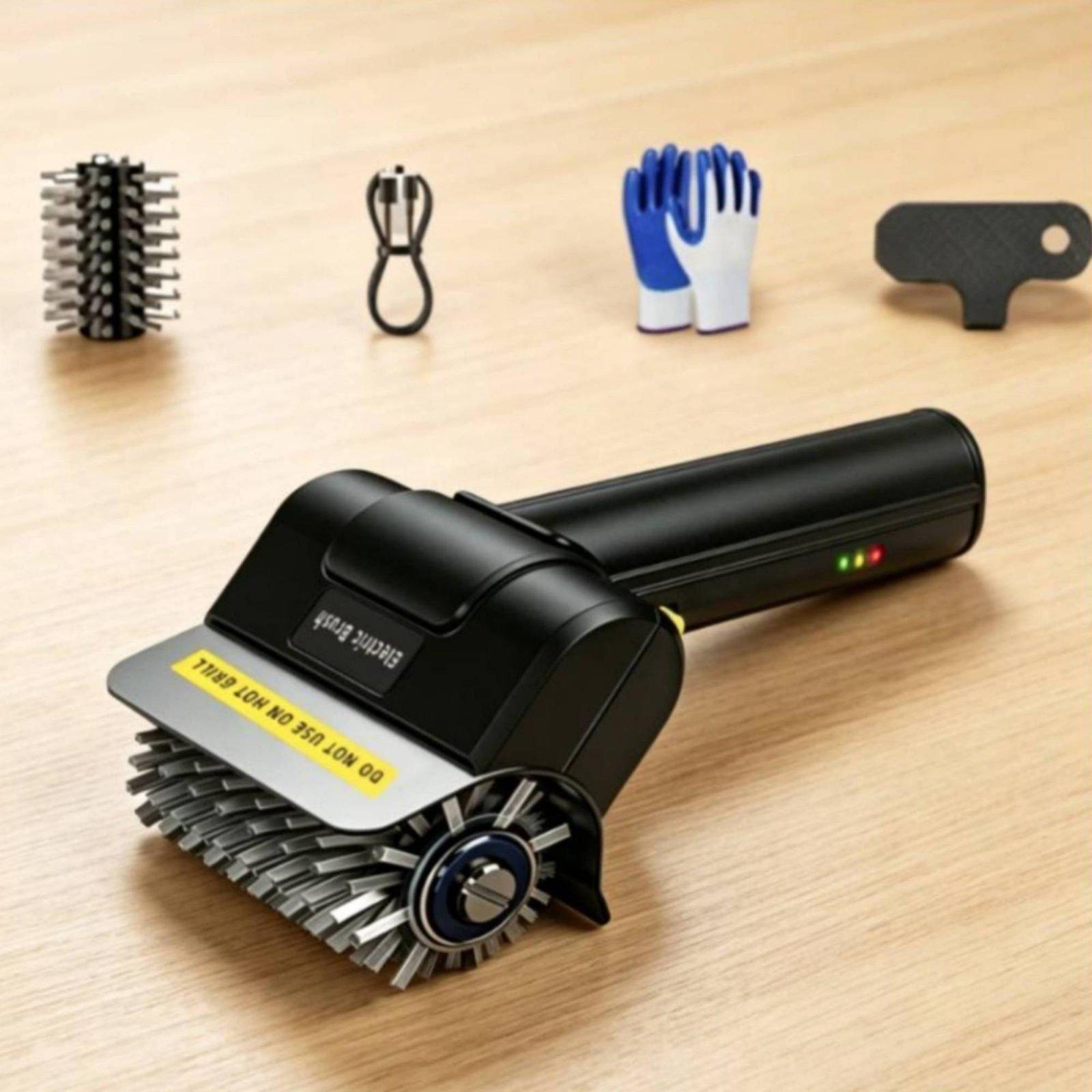 電気グリルブラシ USB充電式グリルクリーニングブラシ バー - Camping Cooking Device のレビューと価格