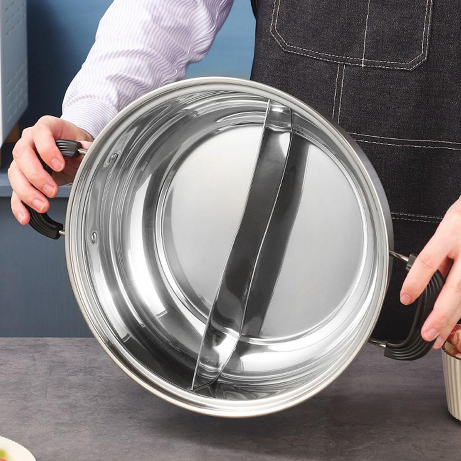 仕切り付き鍋、蓋付き調理鍋、二種類のスープポット、家族の再会 - Camping Cooking Kitchen のレビューと価格