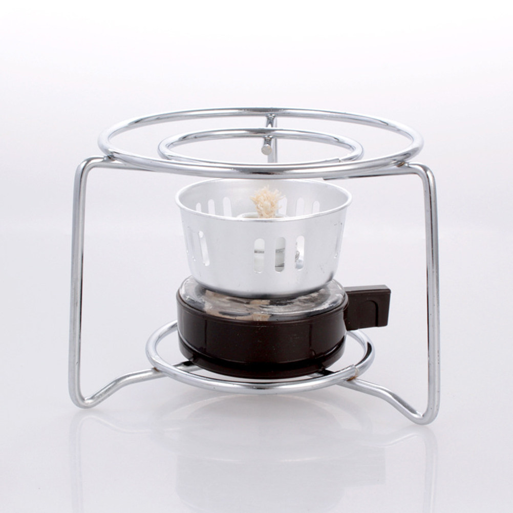 ステンレス製丸型ストーブスタンド 安定した三角形フレーム ア - Camping Cooking Alcohol のレビューと価格