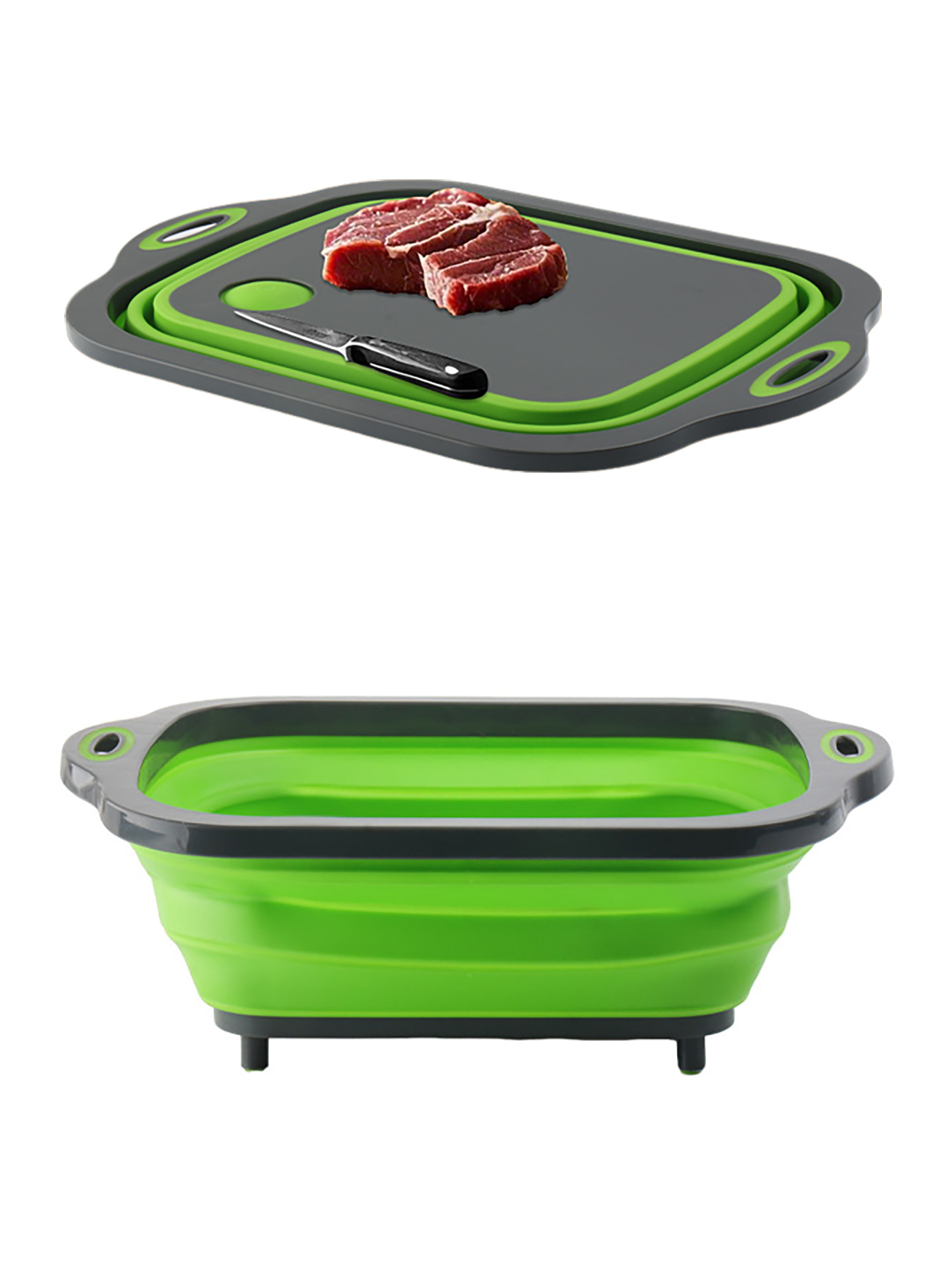 キャンプ用折りたたみ式まな板、食器洗い桶、BBQ準備用タブ、 - Camp Cutting Board のレビューと価格
