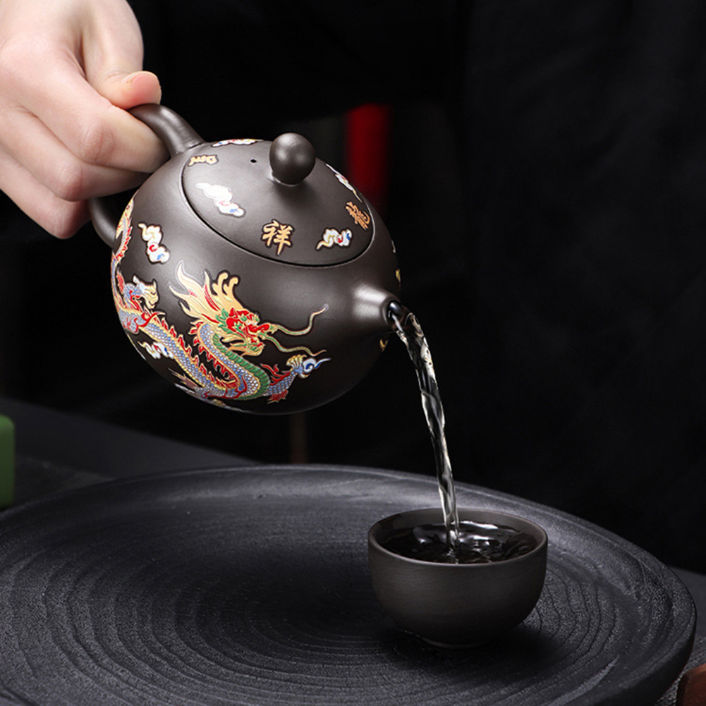 135-350ml ドラゴンティーポット 中国風 色が変わる - Camping Cooking Gear のレビューと価格