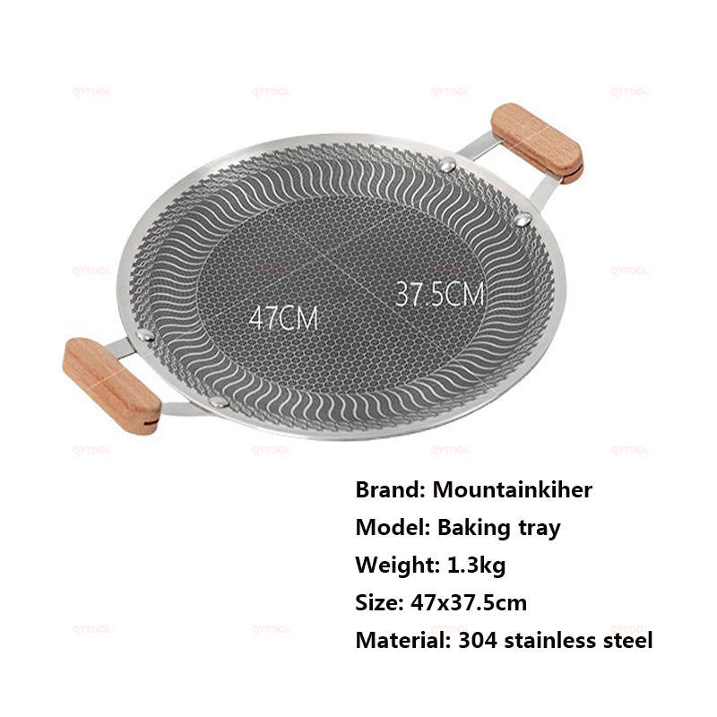 Mountainhiker ノンスティックステンレス鋼バーベ - Camping Cooking Device のレビューと価格