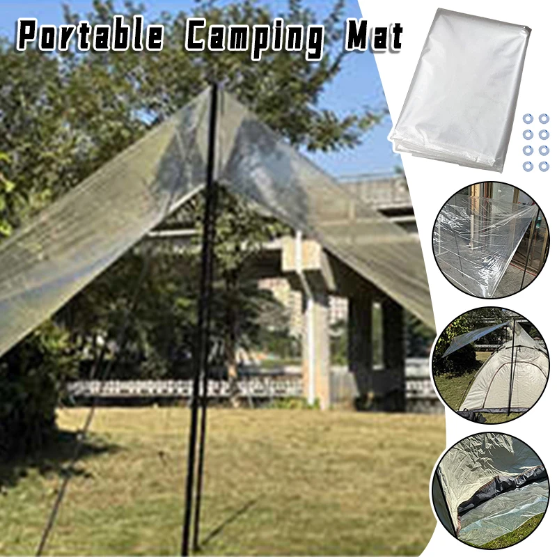 超軽量防水テントフットプリントグランドシートマット キャンプ - Camping Cooking Mat のレビューと価格