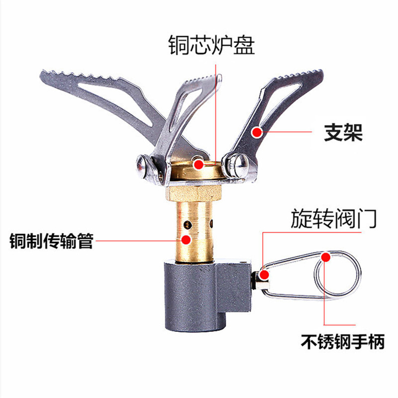 屋外ポータブル折りたたみミニ安全キャンプオーブンガスストーブ - Camping Cooking Ovens のレビューと価格