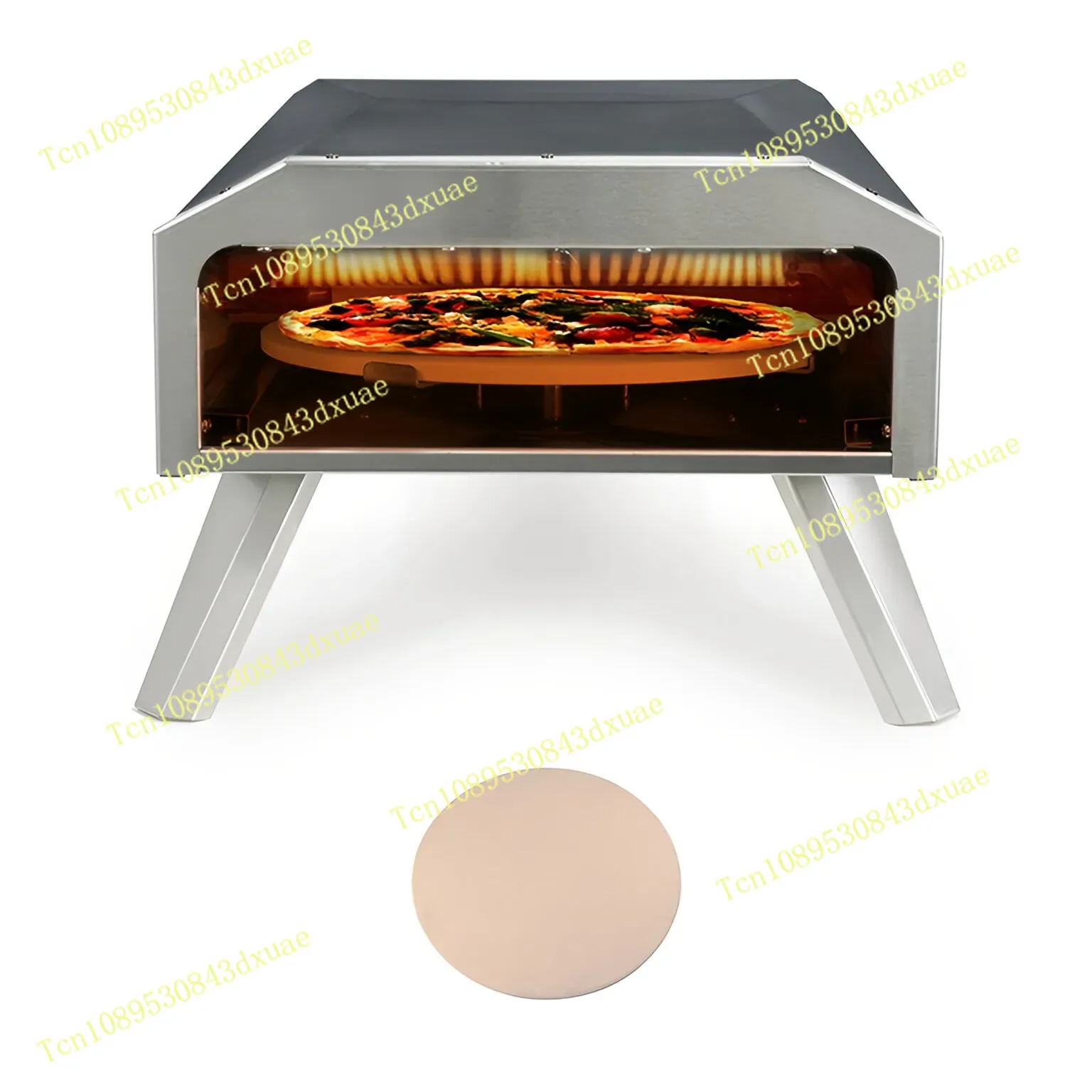 キャンプ用ガス ピザオーブン 折りたたみ式 ポータブル 回転 - Camping Cooking Ovens のレビューと価格